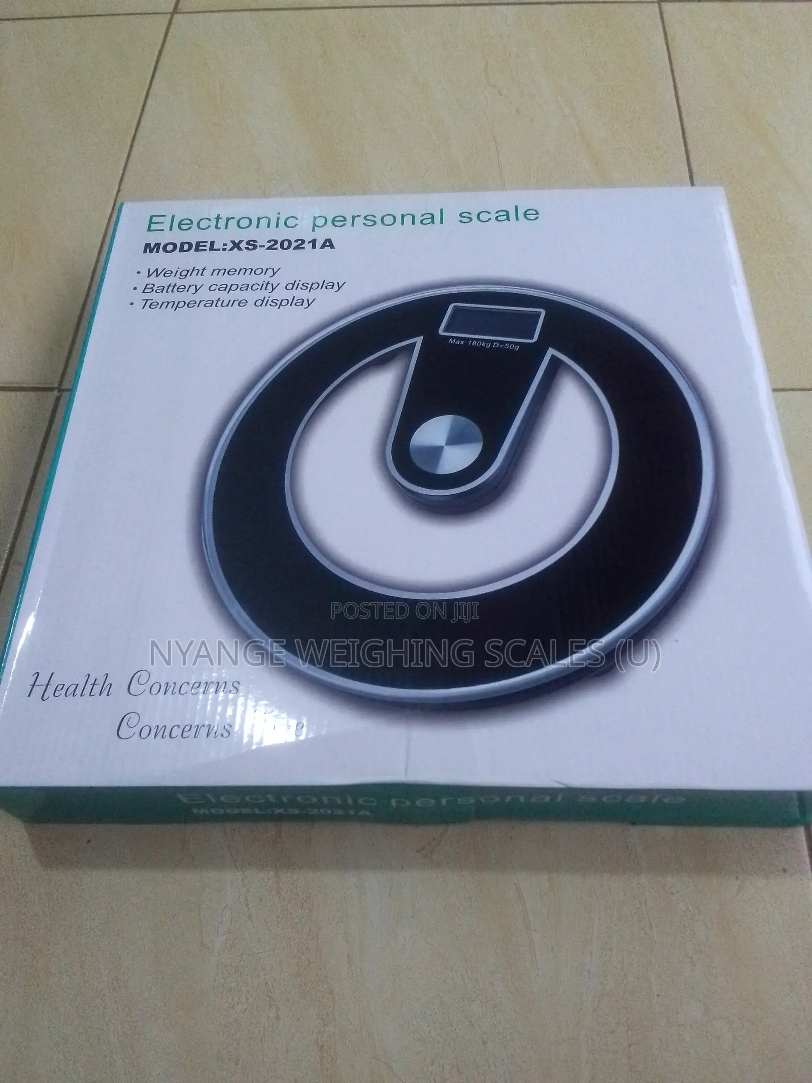 Personal Weighing Scale Digital Weigh 180kg D=50g Body Weighing Scale