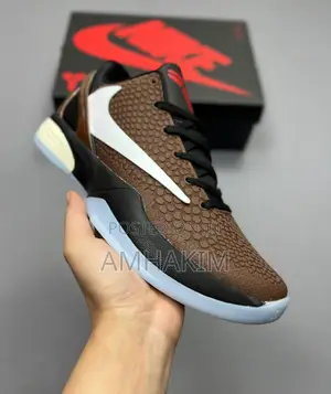Nike Kobe 6 Proto Mocha Pack X Travis Scott Basket Ball Shoes in Stock