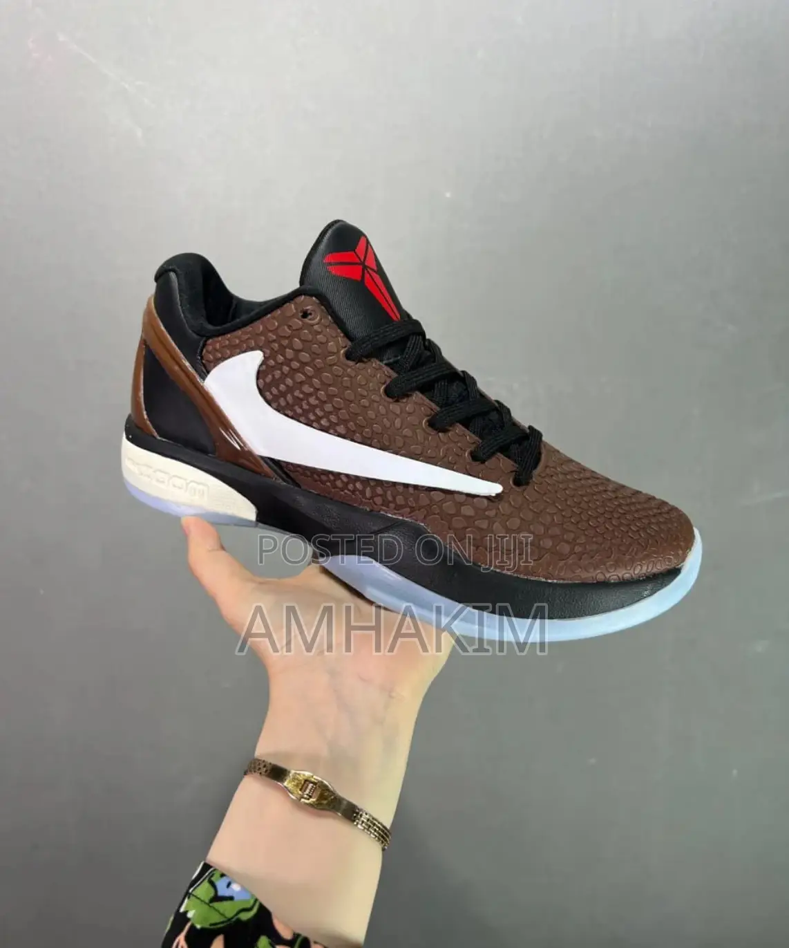 Nike Kobe 6 Proto Mocha Pack X Travis Scott Basket Ball Shoes in Stock
