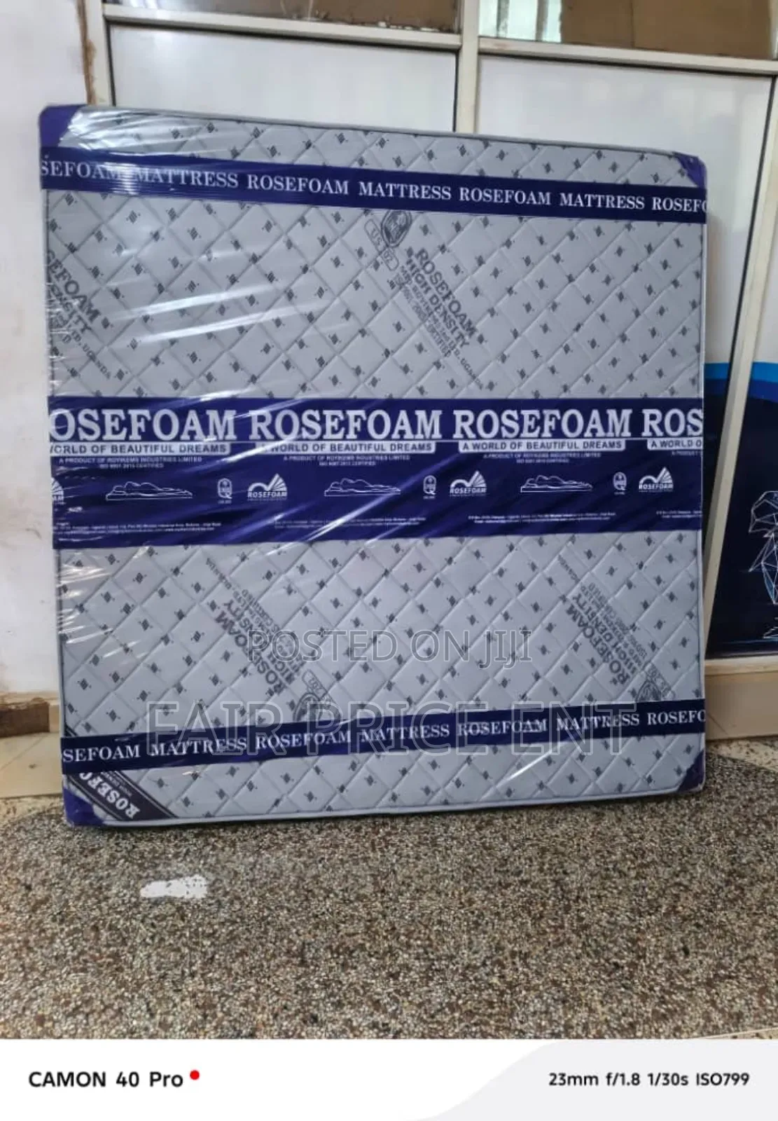 High Density Smart Mattress. 6*6*8inches .( Gray)