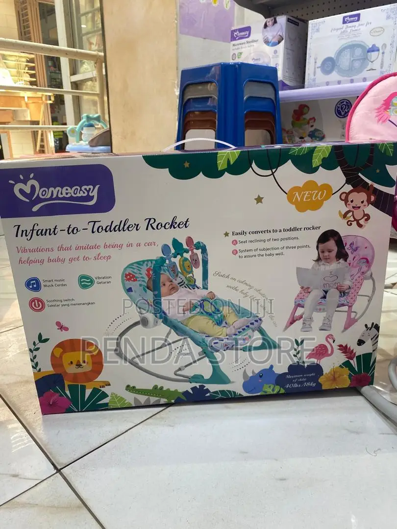 Portable Baby Rocker Feeding Chair – Relaxing Sit Portable Baby Rocker