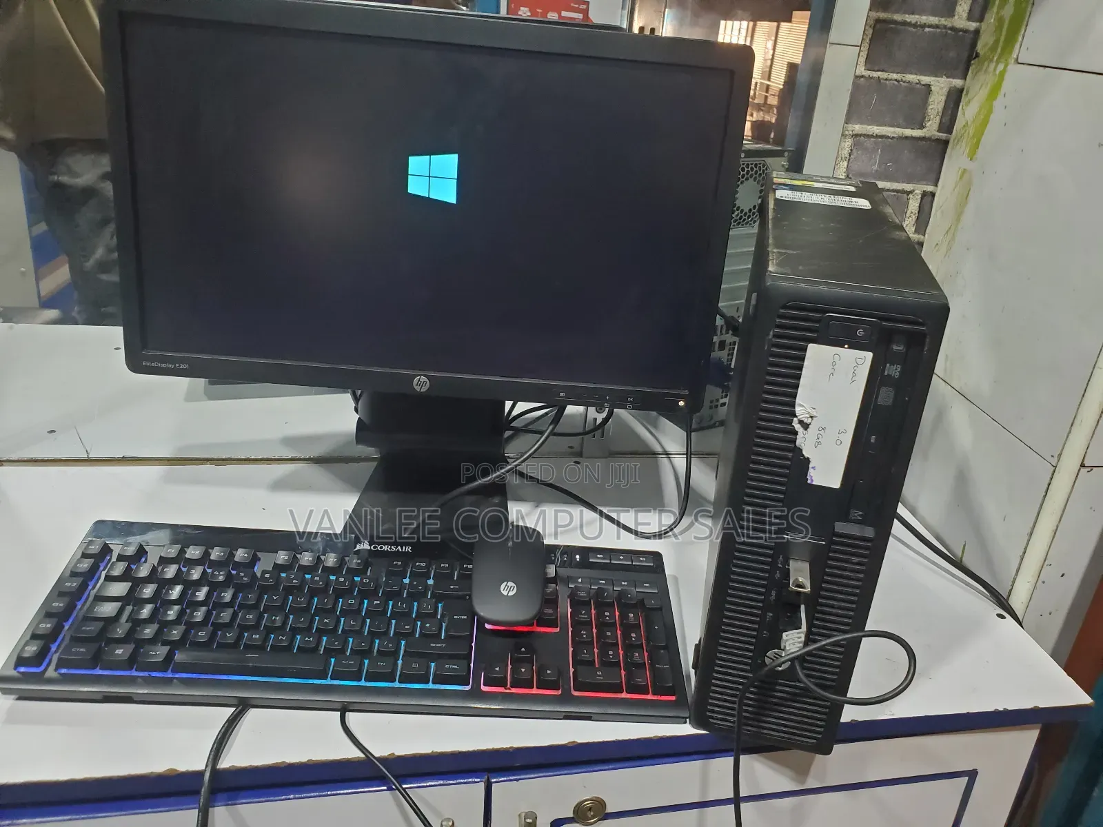Desktop Computer HP ProDesk 400 G5 8GB AMD HDD 250GB
