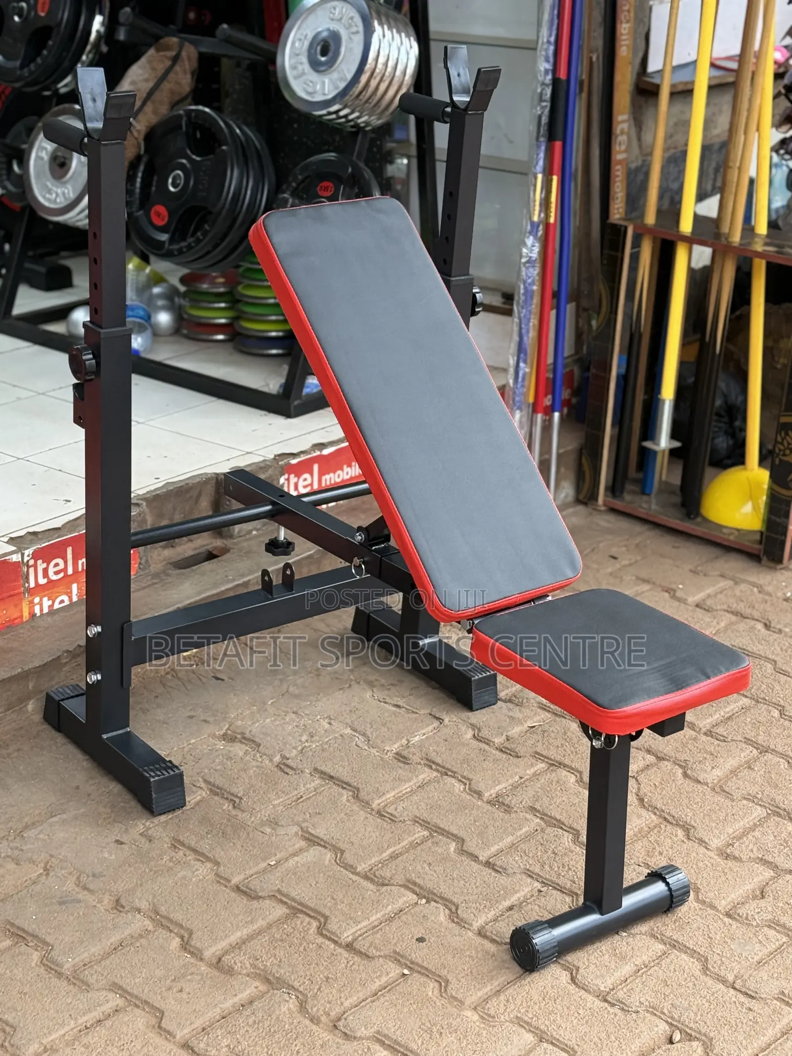 Adjustable Gym Bench ( Straight/Incline/Decline )
