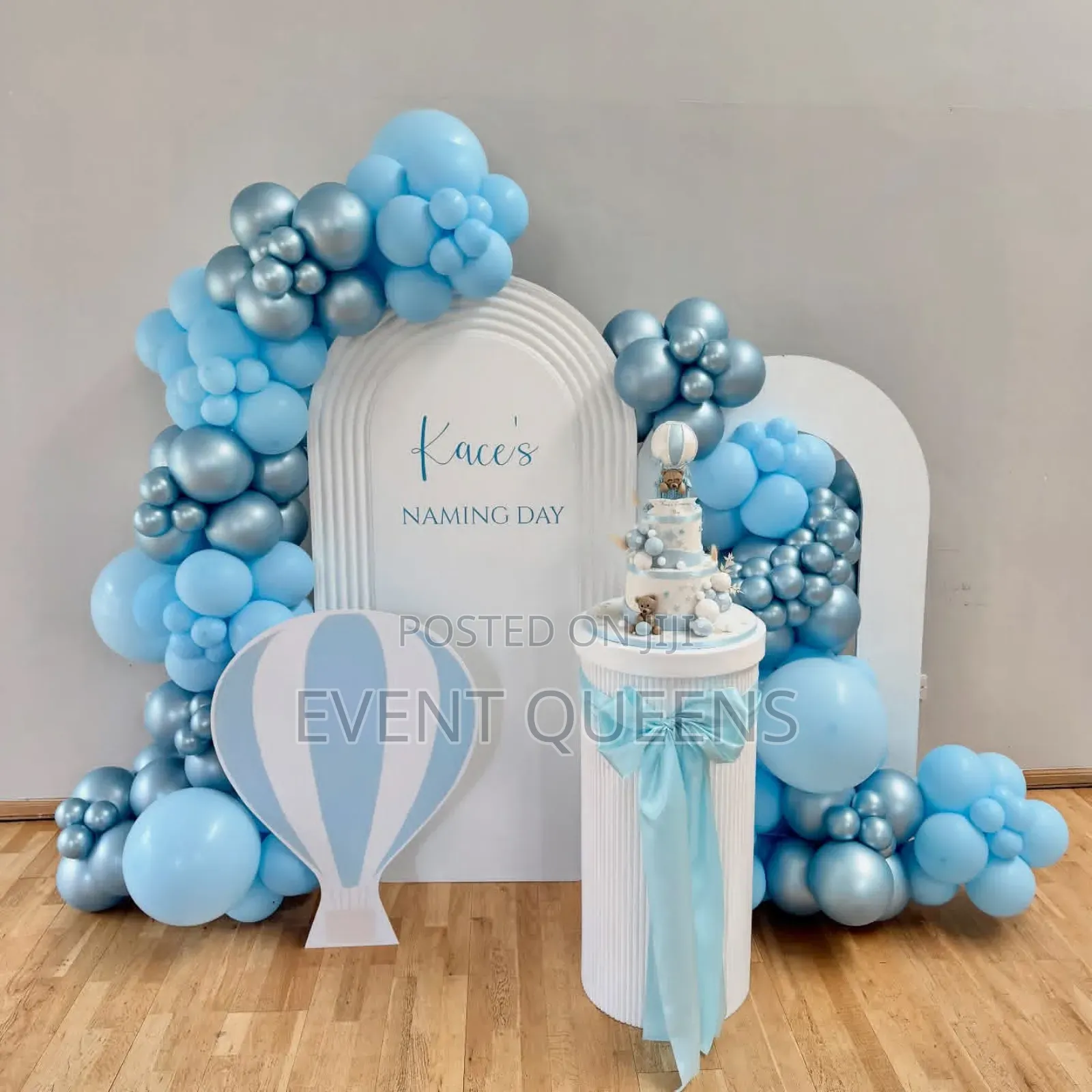 Gender Reveal Backdrop and Birthday Photo Booth