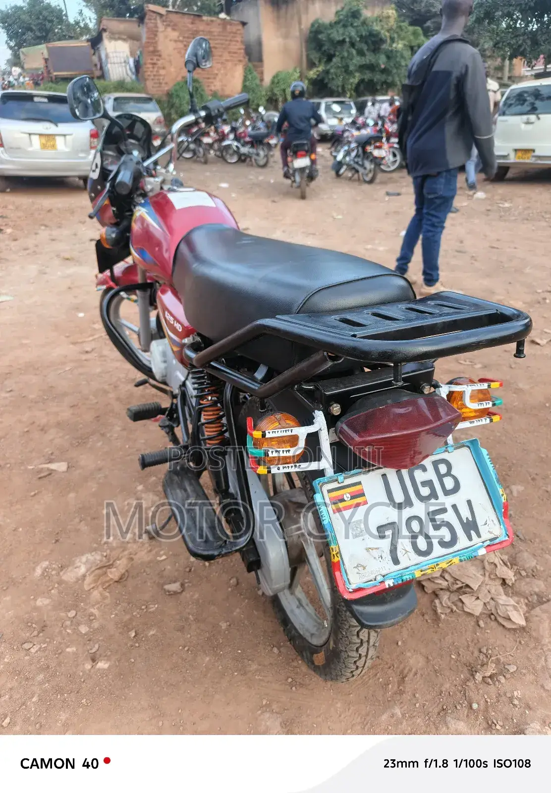 Bajaj Boxer 125 2024 Red