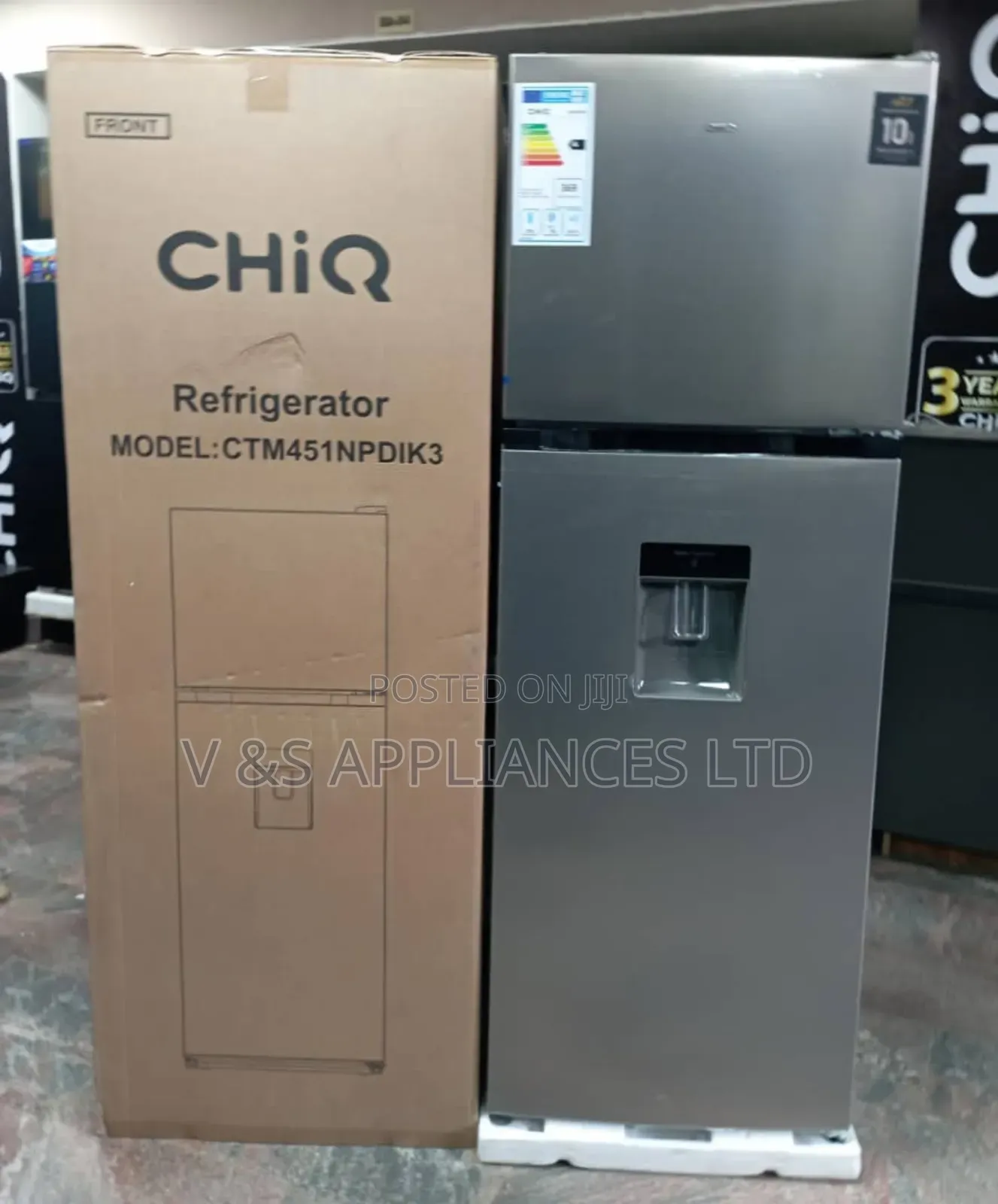 451l Chiq Fridge Frost Free