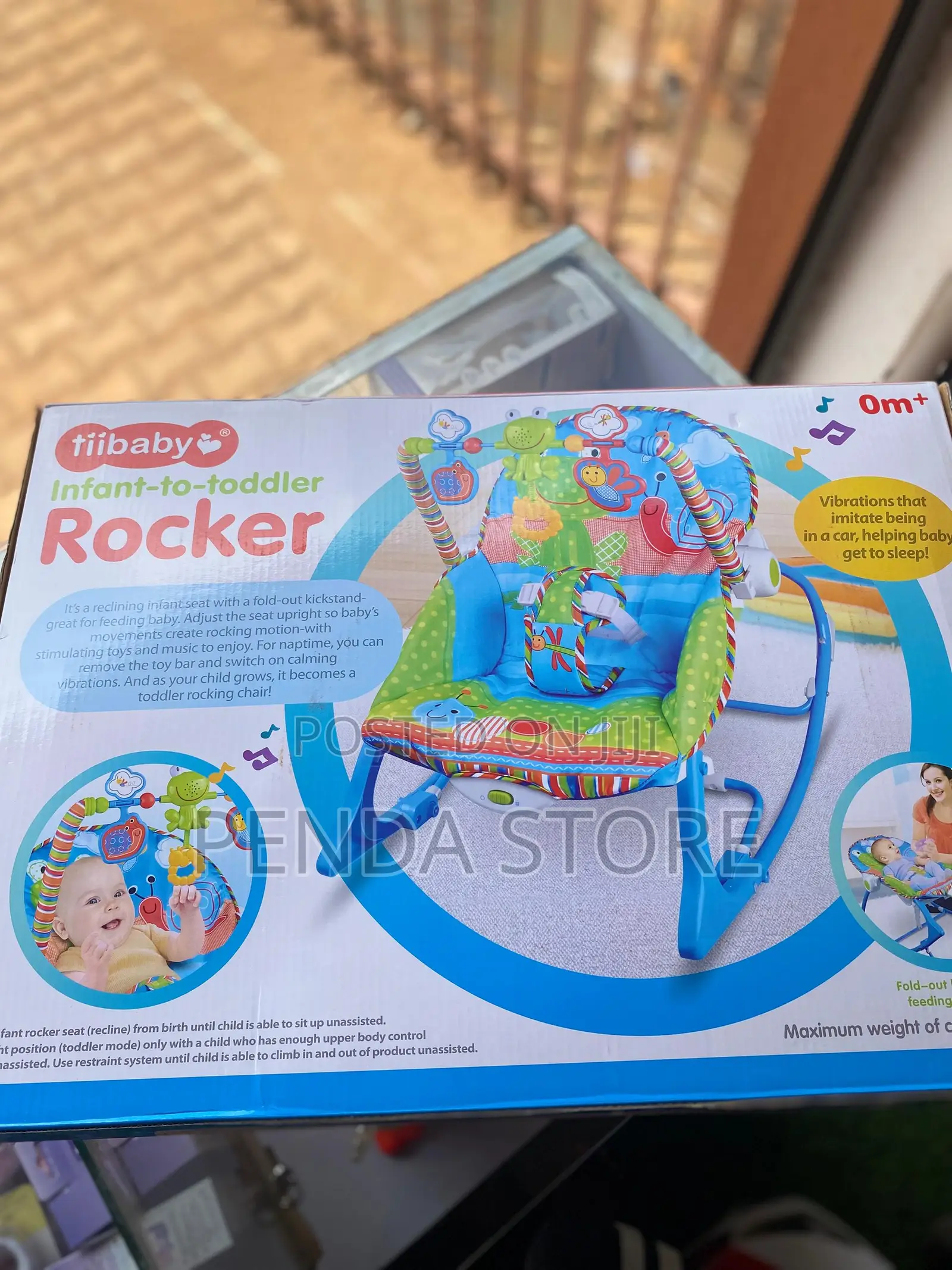 Baby Rocker Lightweight and Portable Baby Rocker