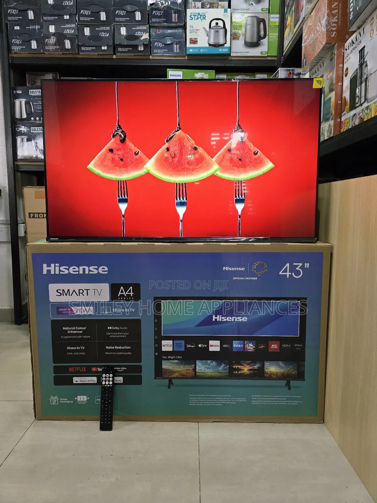 Hisense A4 Series Full-Hd 43inches Vidaa Smart Tv at Beeyi Powa