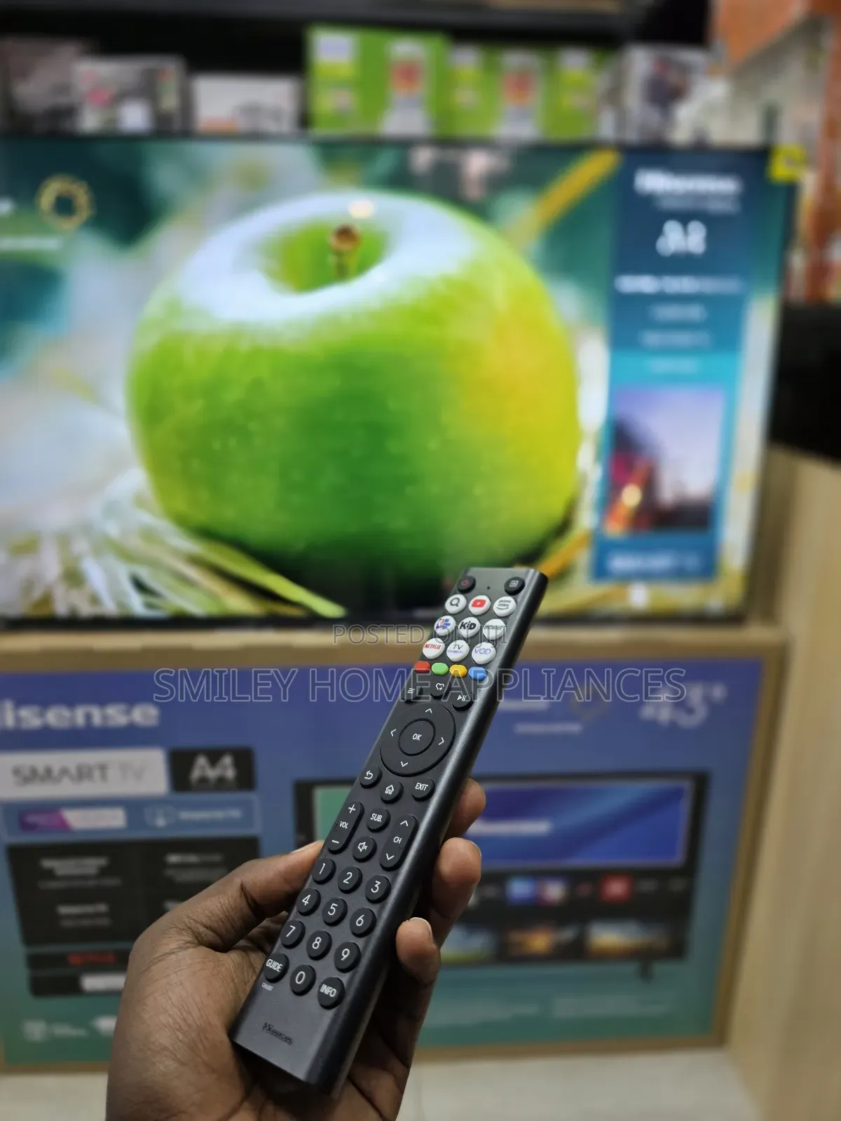 Brand New Hisense 43a4qs A4 Series 43inches Vidaa Smart Tv at Discount