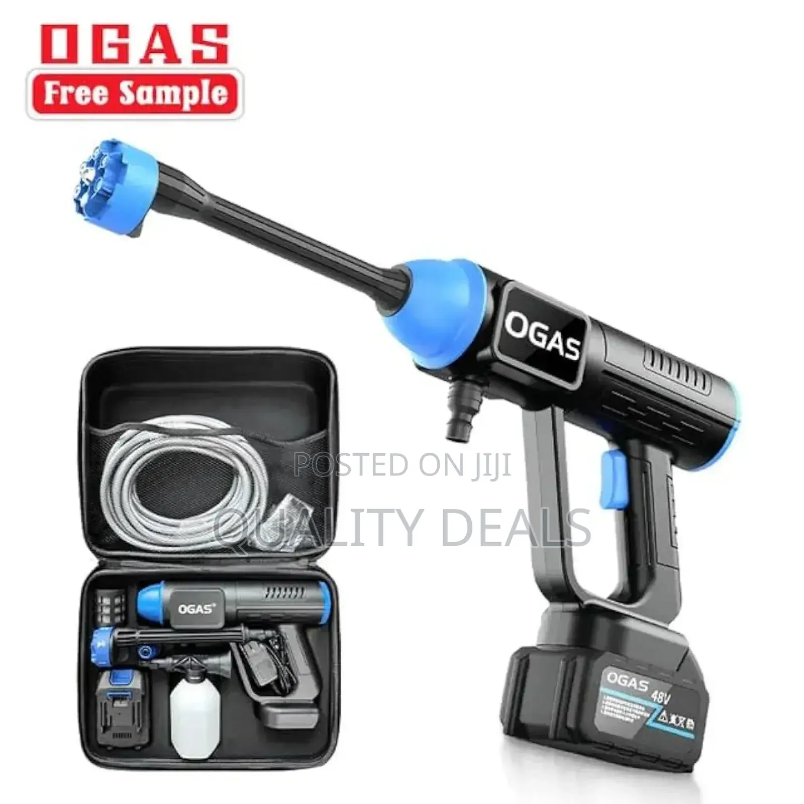 48v Cordless 6 Nozzle Pressure Washer