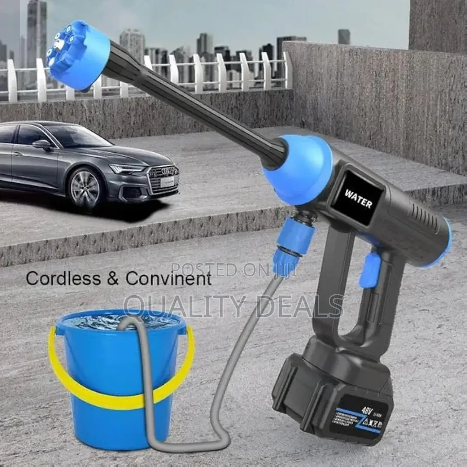 48v Cordless 6 Nozzle Pressure Washer