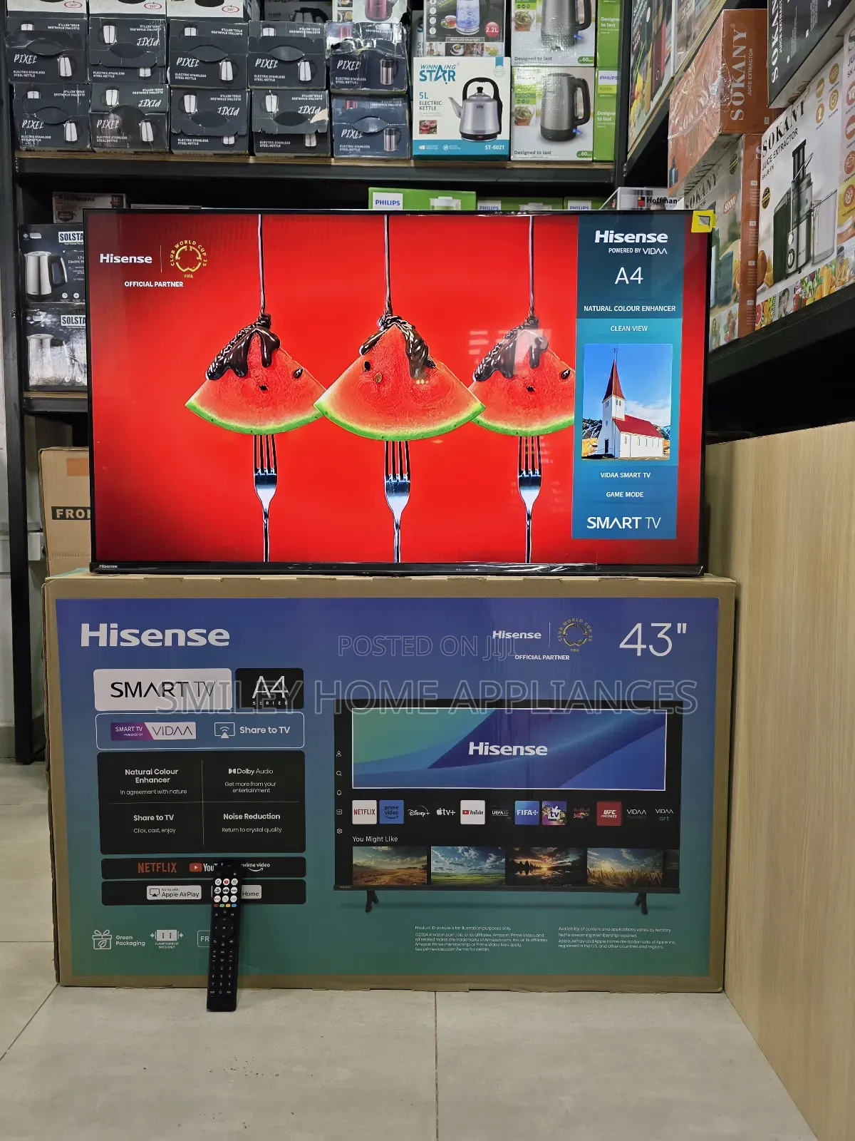 20% Discount Sales on 43a4qs Hisense A4 Series 1080p 43inches Smart Tv
