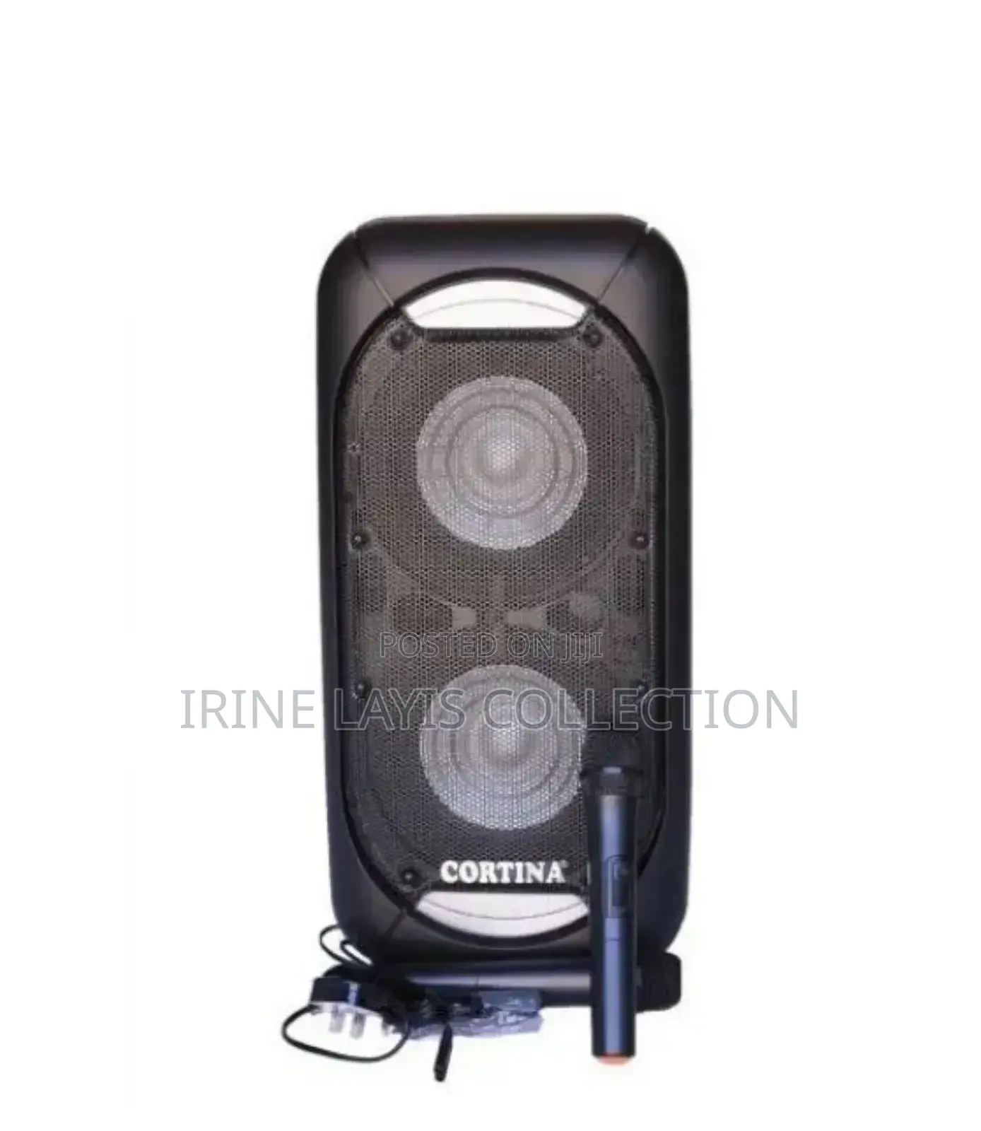 Cortina Dual 12" CRX 007 Rechargeable Pubic Speaker