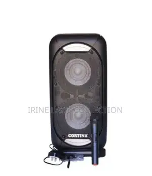 Cortina Dual 12" CRX 007 Rechargeable Pubic Speaker