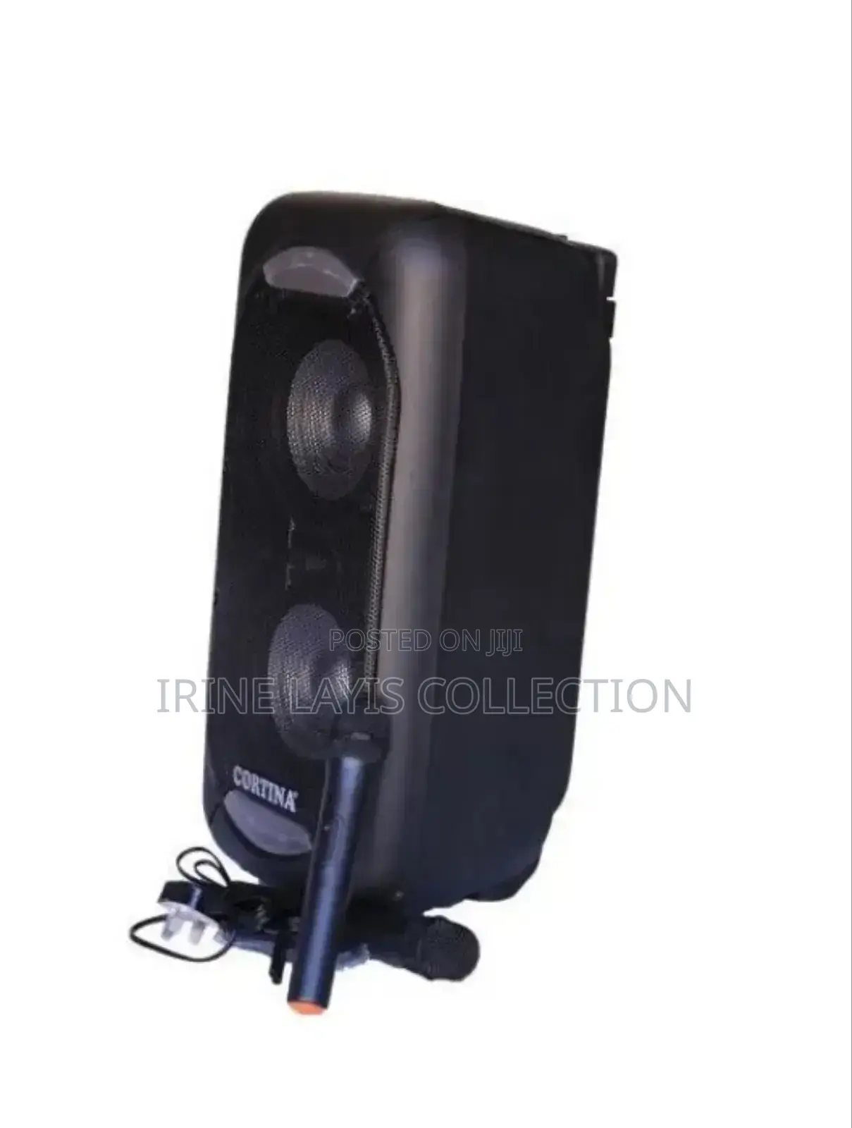 Cortina Dual 12" CRX 007 Rechargeable Pubic Speaker
