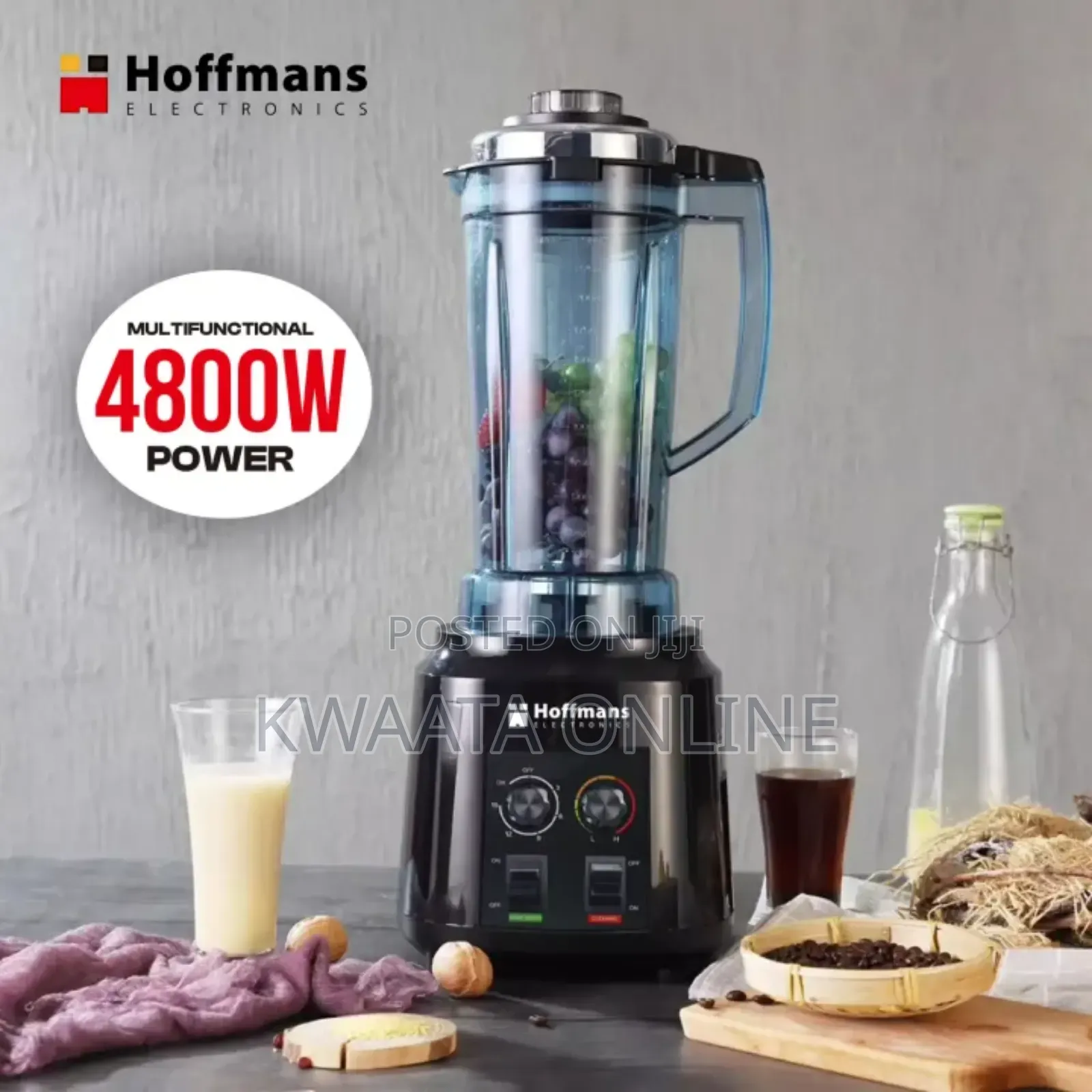 3l Hoffmans Multifunctional Wall Breaking Blender 4800w Hm - 2070