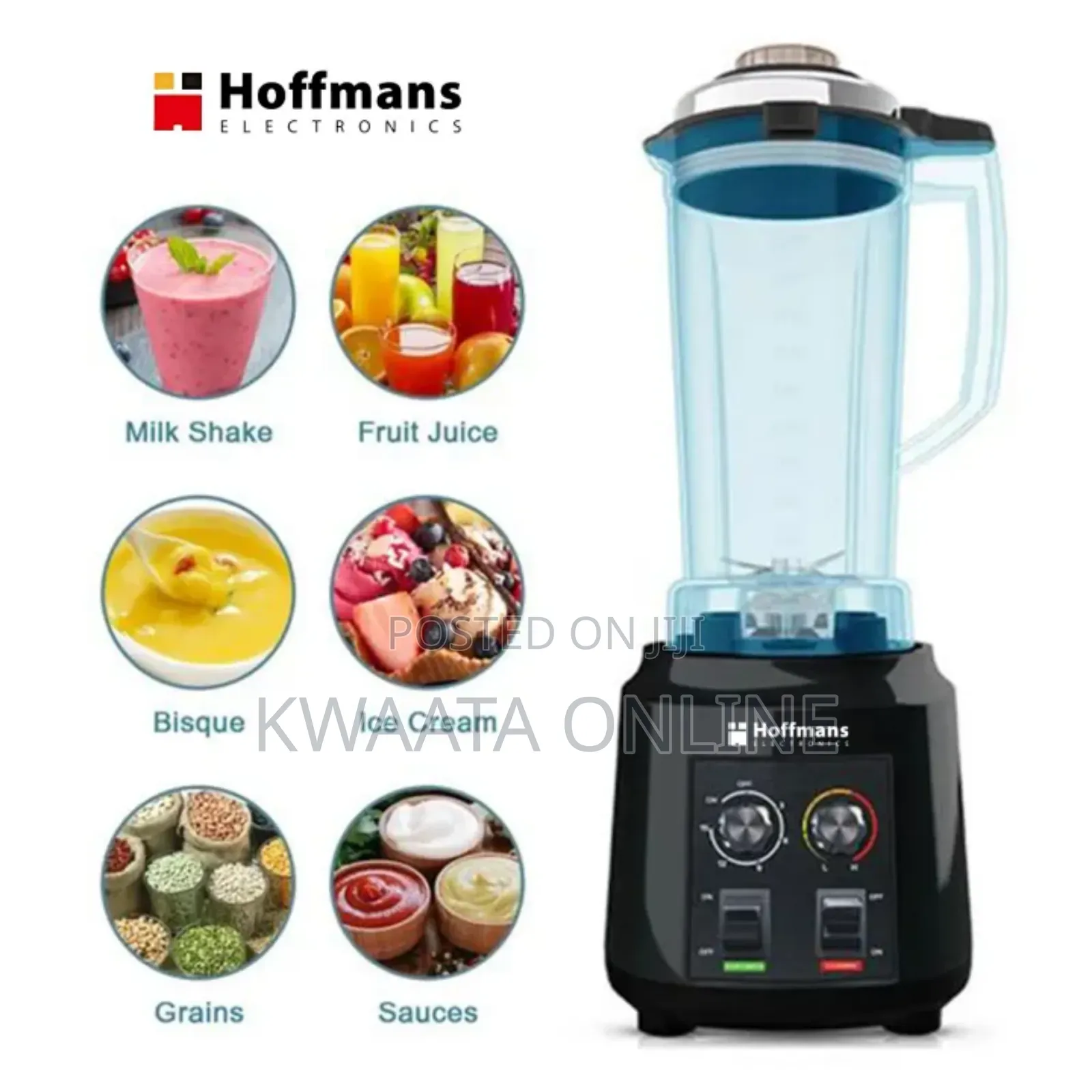 3l Hoffmans Multifunctional Wall Breaking Blender 4800w Hm - 2070