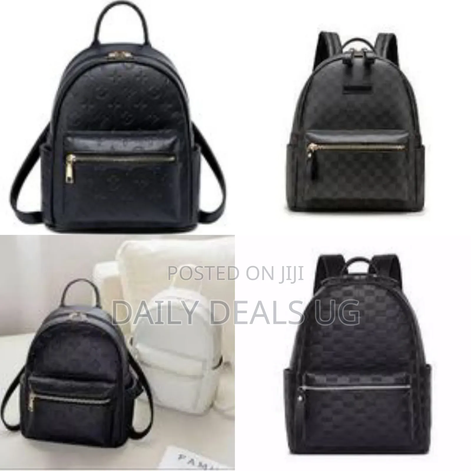 Wowen Backpack Wowen Shoulder Bag Casual Versatile Pu Soft Leather