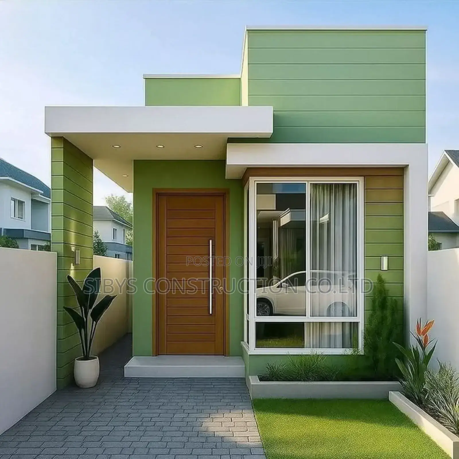 Potable House Design Flat 2bedroom