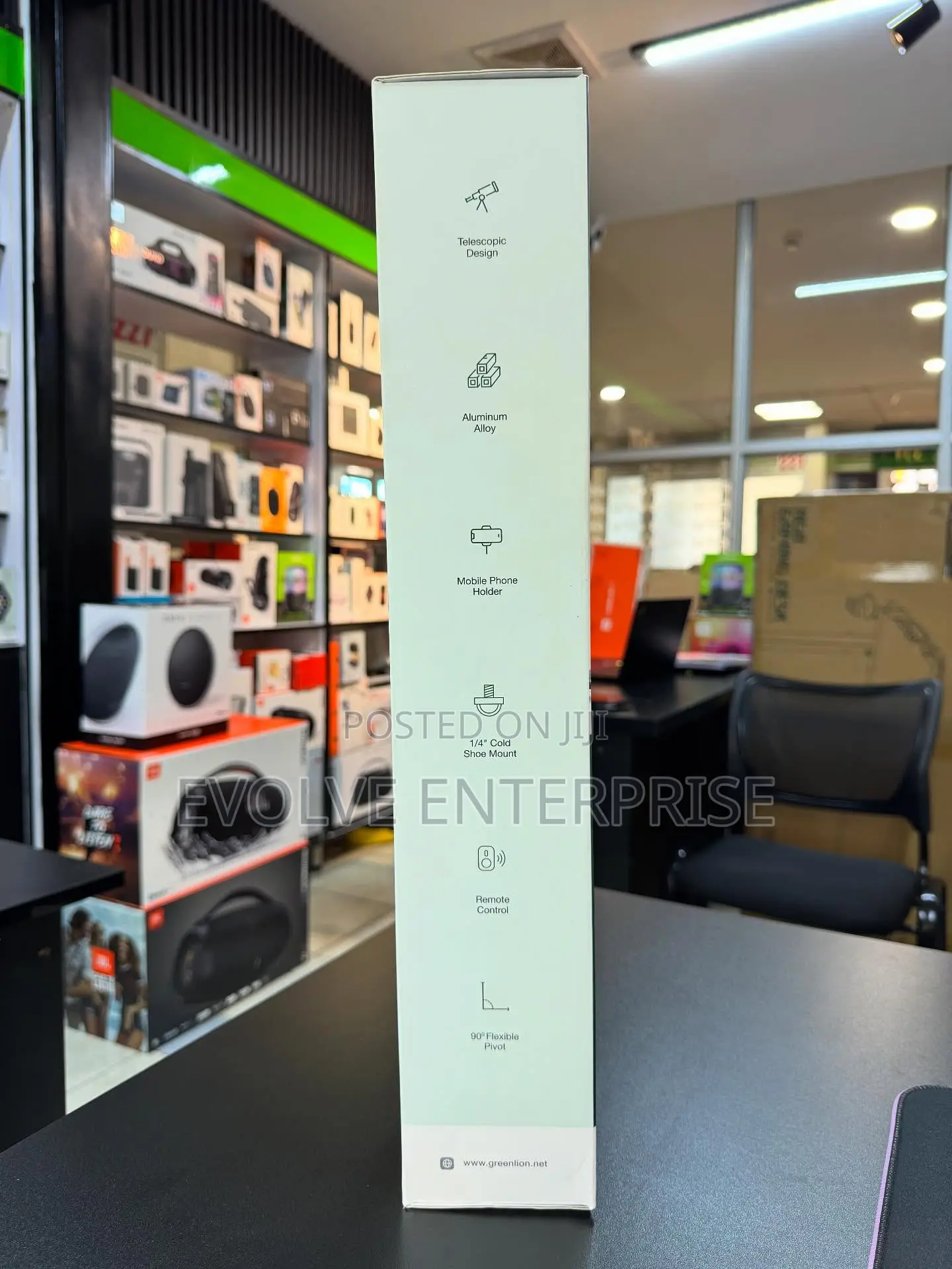 Green Lion GTP-150 Tripod – Professional Aluminum