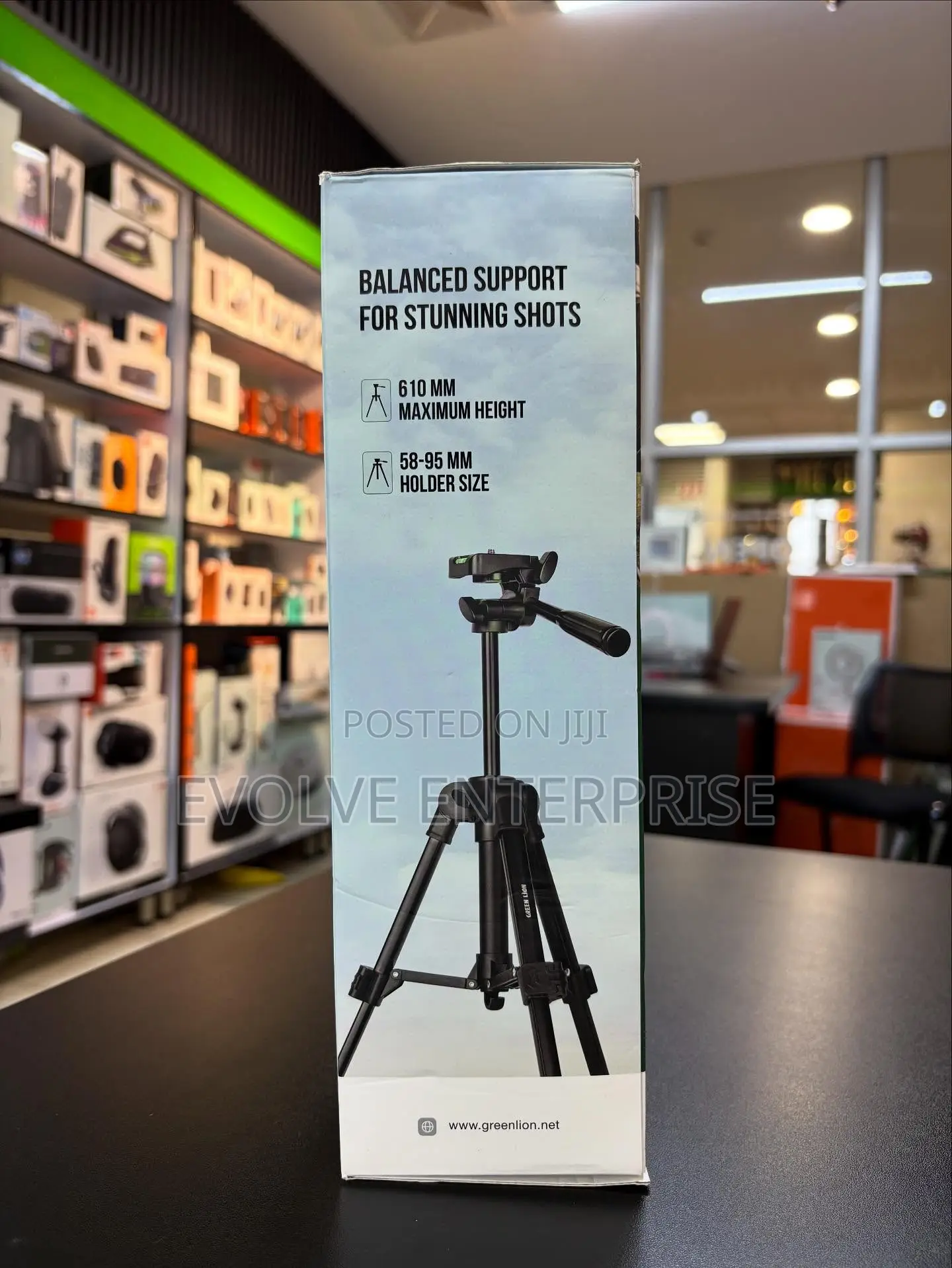 Green Lion GTP-50 Professional Aluminum Tripod
