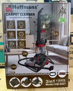 3 N 1 Carpet Cleaner Hoffman Hm-8807 1200w