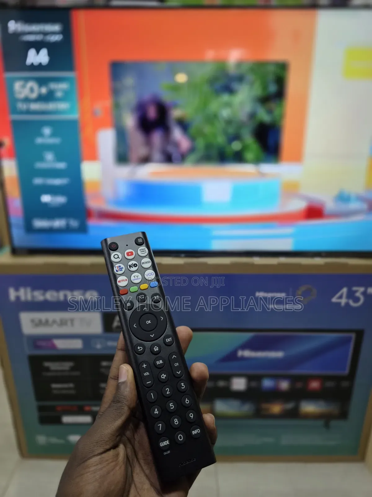 Hisense A4series 43a4qs 43inches Vidaa Smart Digital Tv at Beeyi Layisi