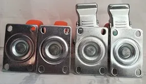 Caster Wheels 4 Inch, Orange,