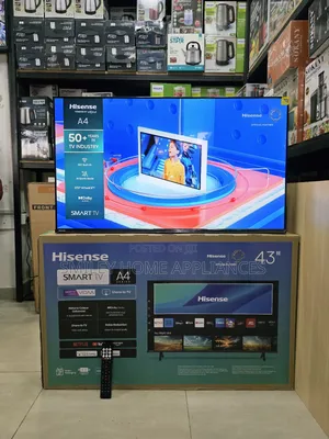 Brand New Hisense 43a4qs 43inches Smart With a Slick Remote Design