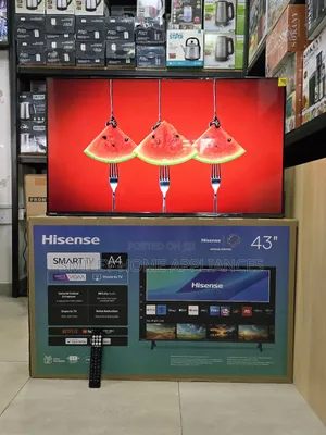 New Look Hisense 43a4qs A4 Series Vidda Smart Tv With a Slick Remote