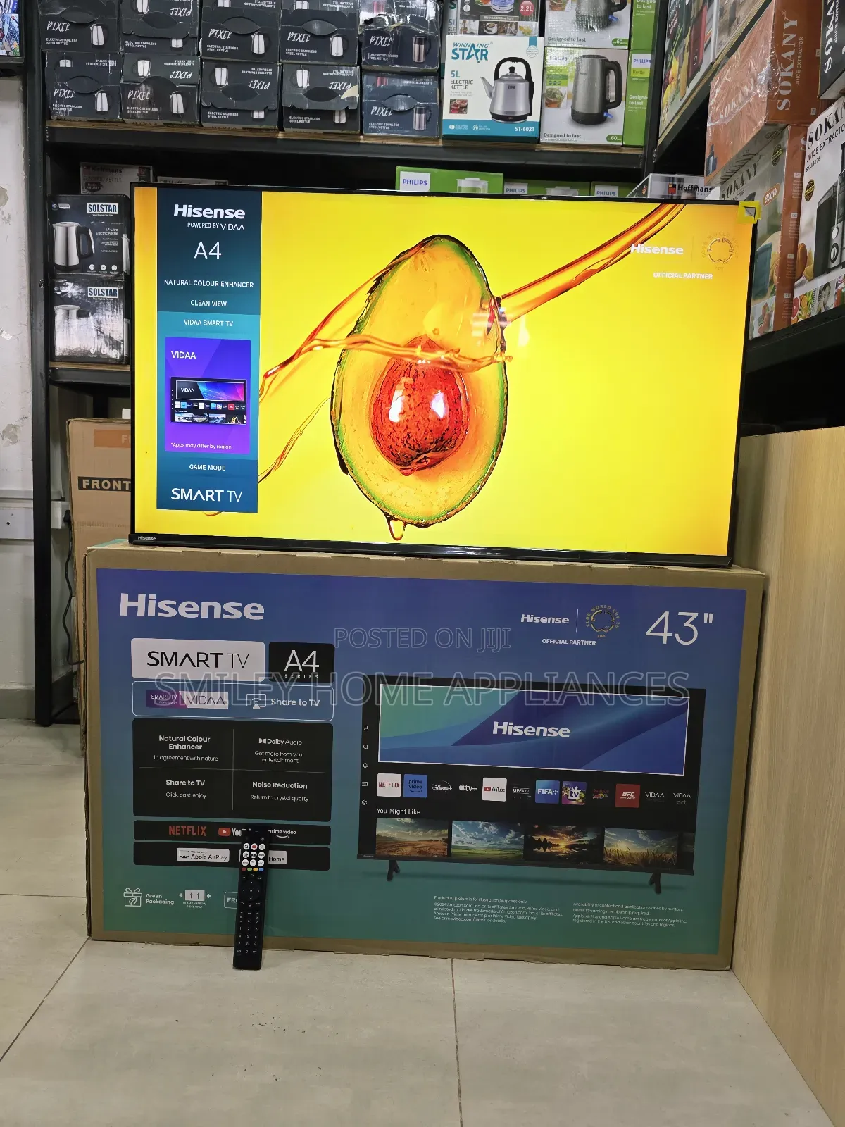 Beeyi Dodolo Sales on Hisense 43inches 43a4qsa4 Series Vidaa Smart Tv