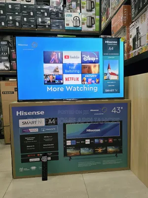 New Look A4 Series Hisense 43inches 43a4qs Vidaa Smart Tv at Discount