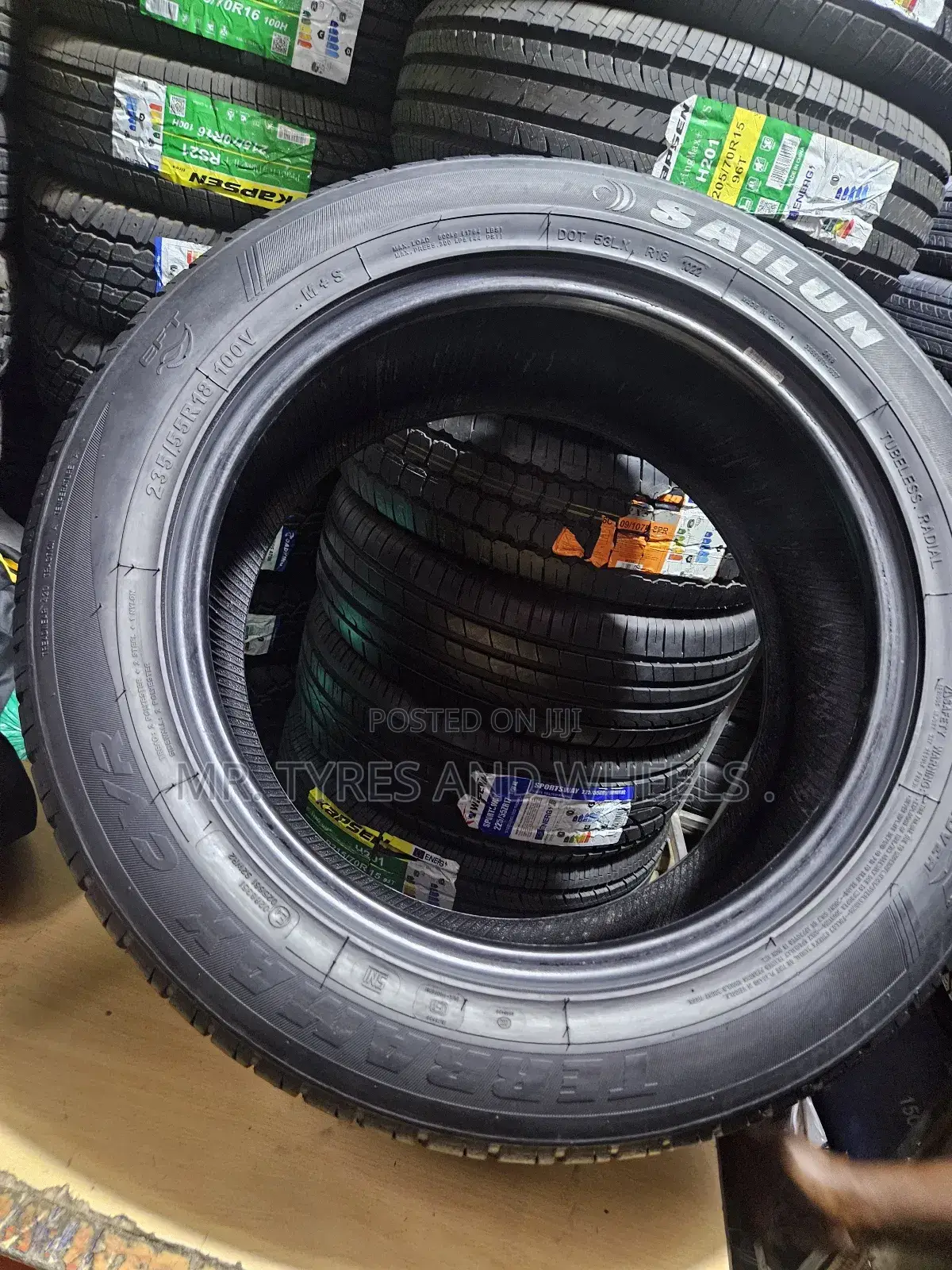 235 55 R18 From Sailun Company Very Gd Tires 3pises Left Now.