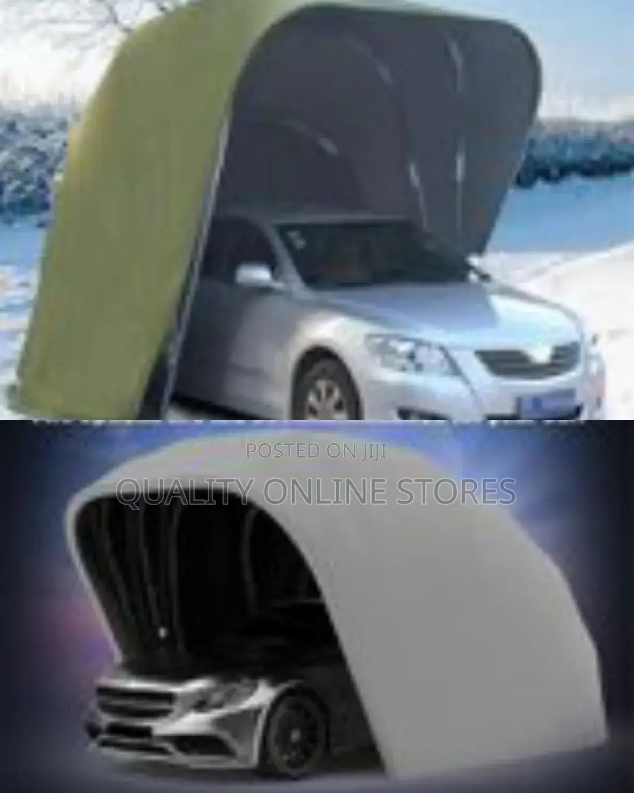 Folding Retractable Outdoor Car Shelter Tent,Portable Semi-Automatic 0