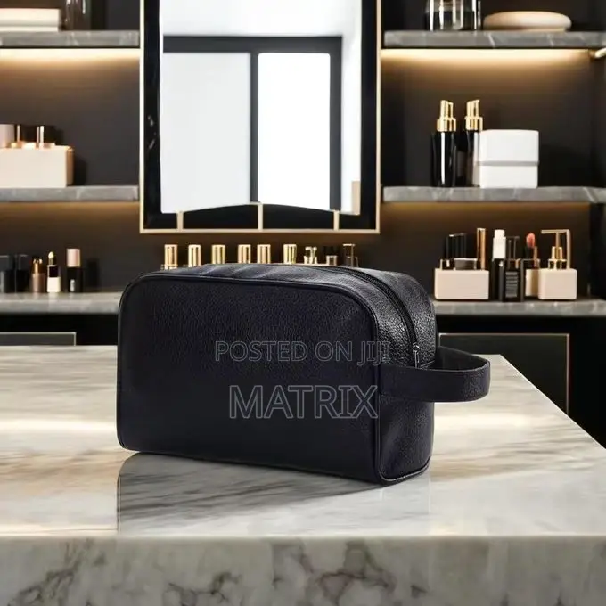 Men’S Leather Kit Bag
