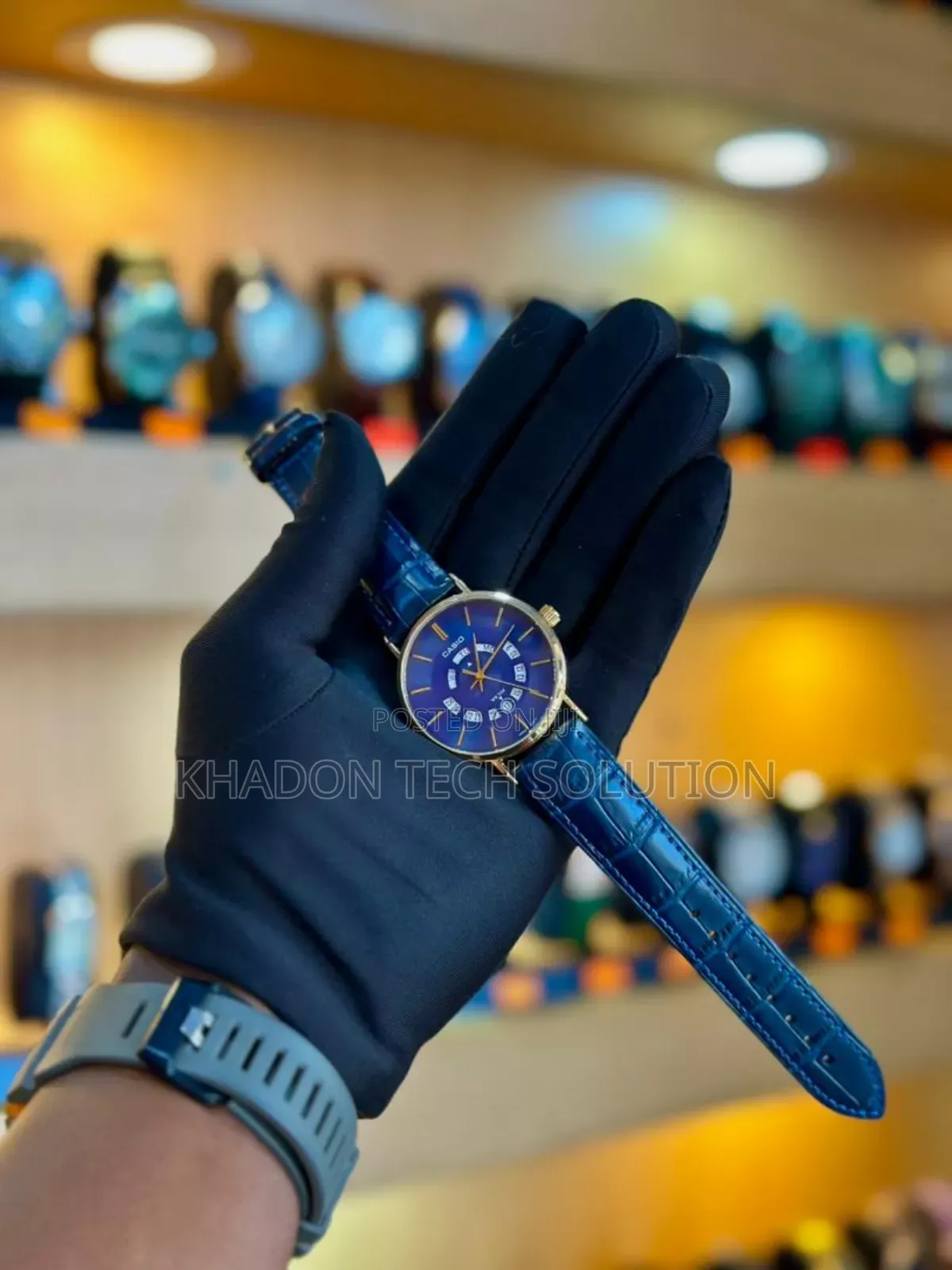 Brand New Casio Leather Watch for Men