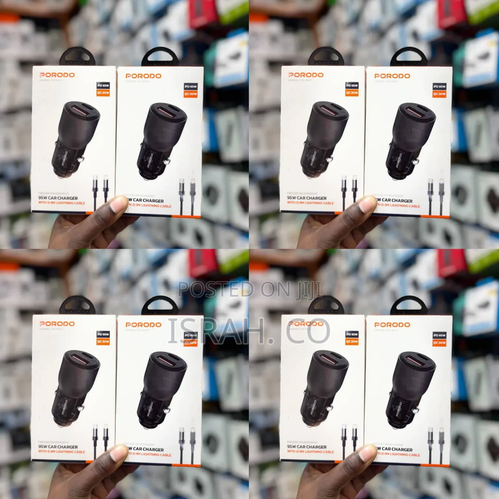 Porodo 95w Car Charger.
