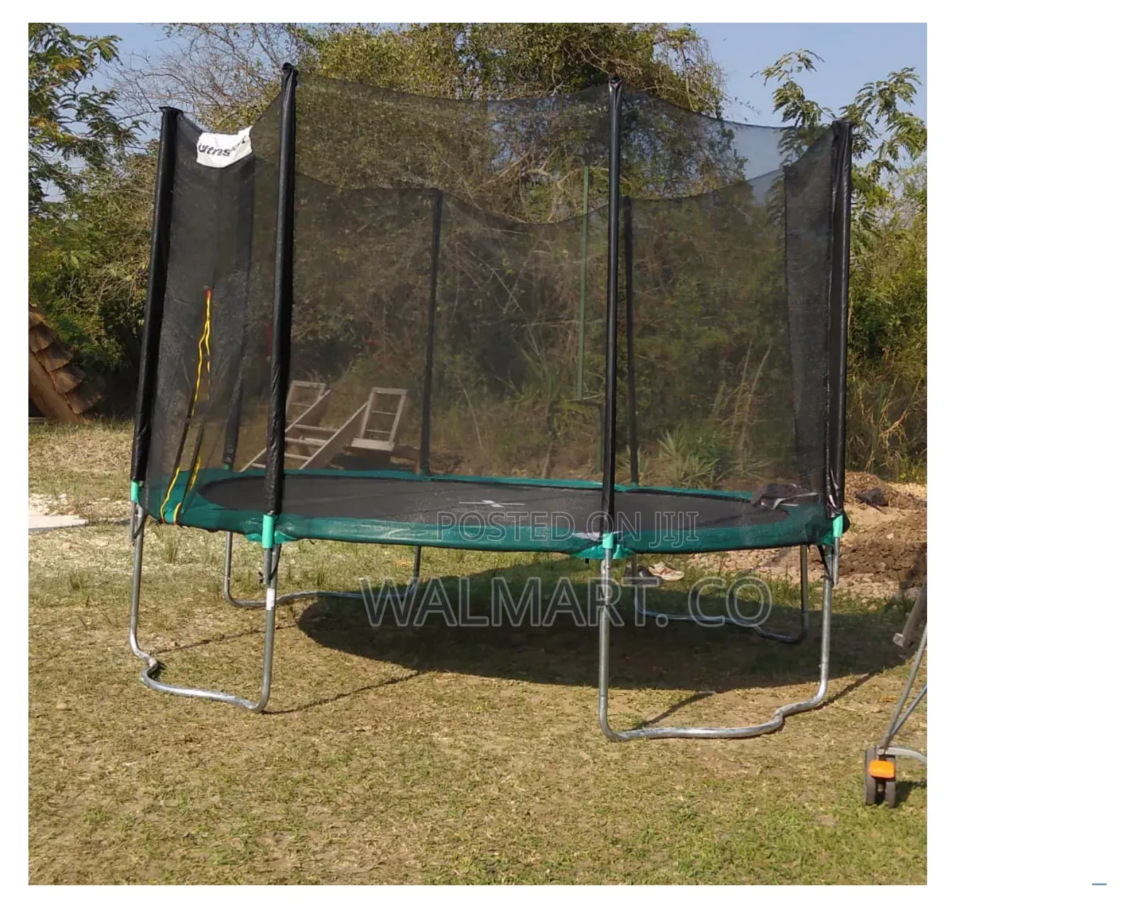 12 Feet Kids Trampoline -Green