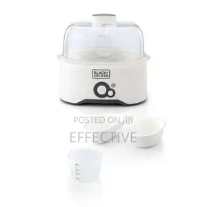 Black+Decker Egg Cooker, Model Eg200-B5