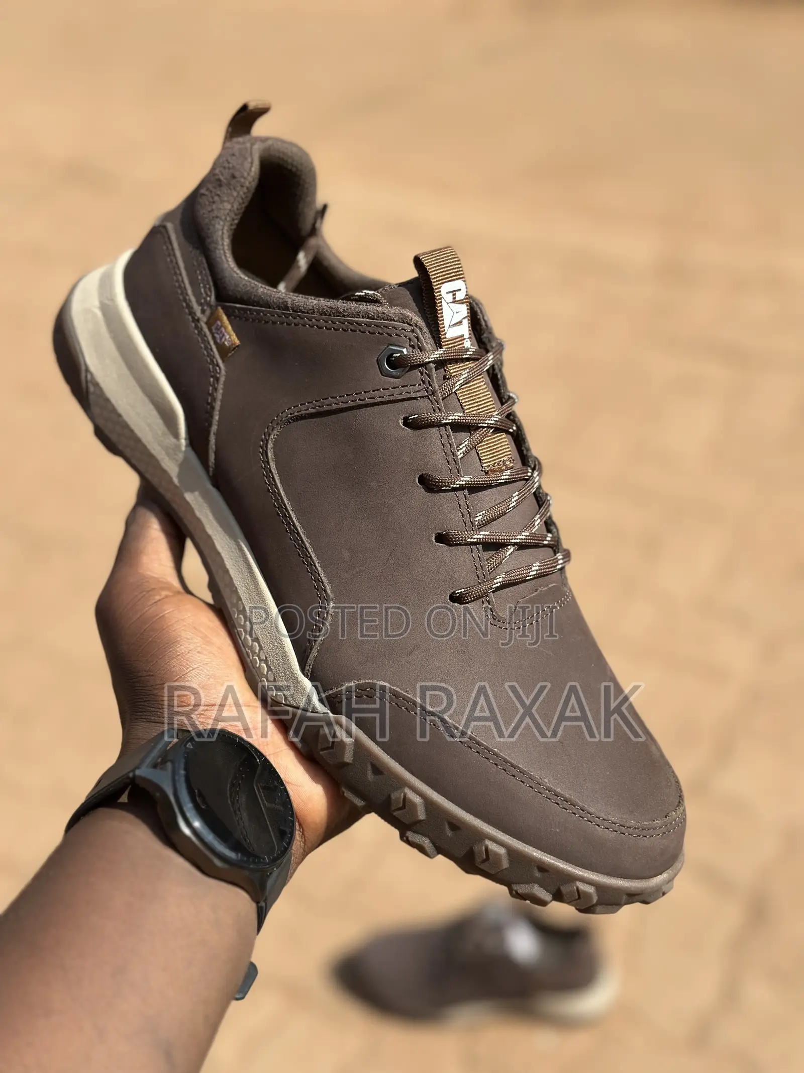 Men’S Caterpillar Smart Casual Premium Leather Shoes