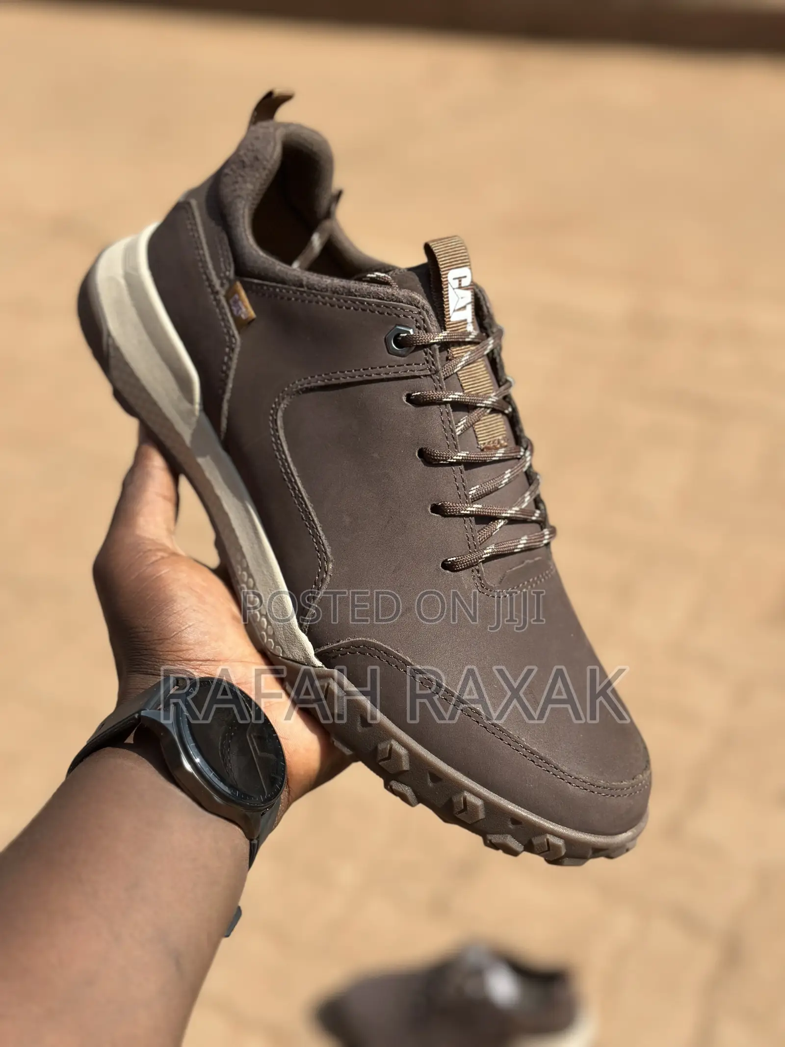 Men’S Caterpillar Smart Casual Premium Leather Shoes