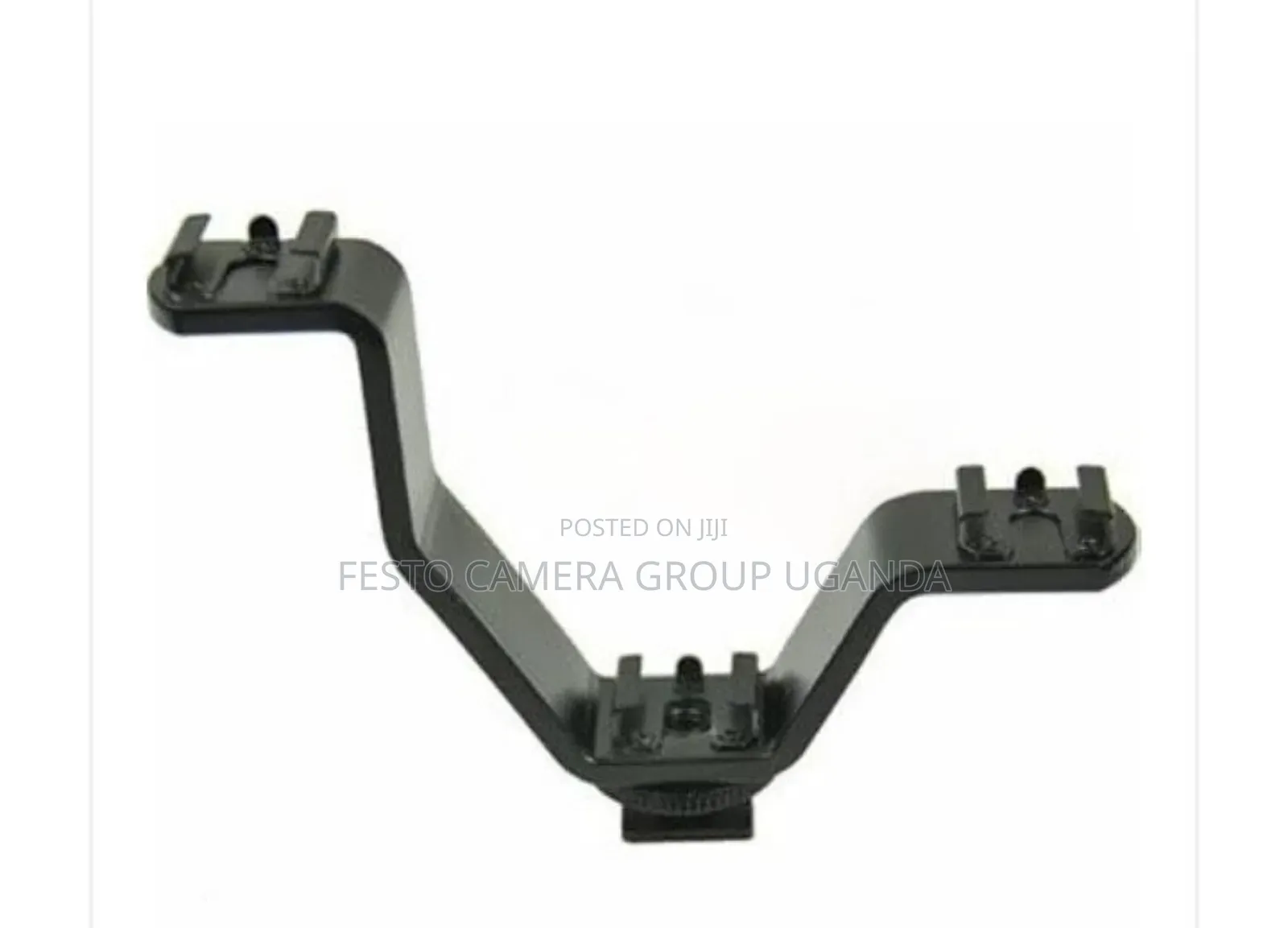 Triple Mount Hot Shoe for Video Lights Microphones or Monitors