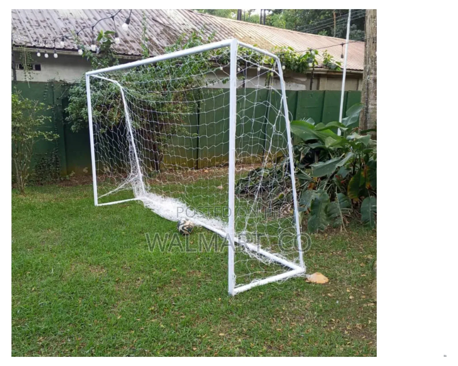 2 Pieces 24ft X 8ft Professional Football Goal Posts