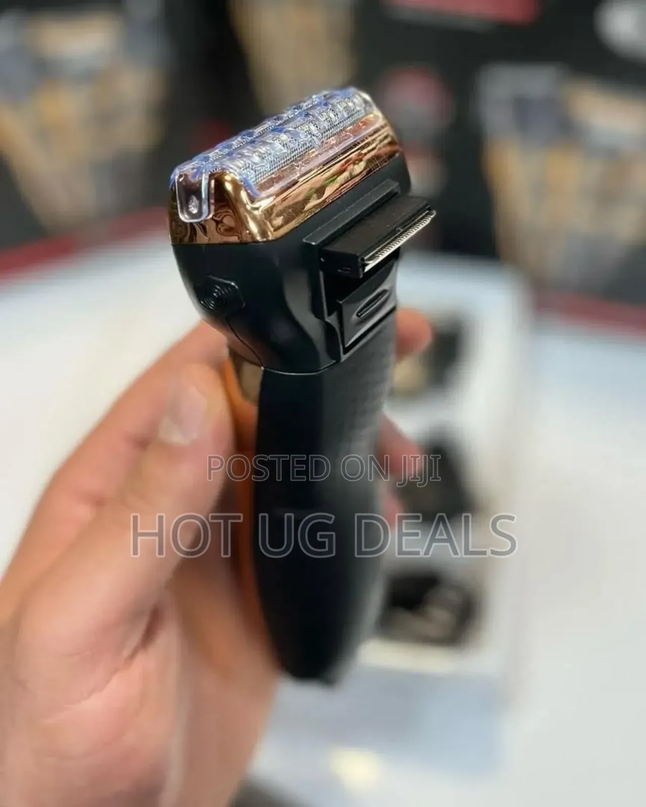 Geemy 3 In 1 Rechargeable Hair Clipper , With Smoother & Norse Trimmer