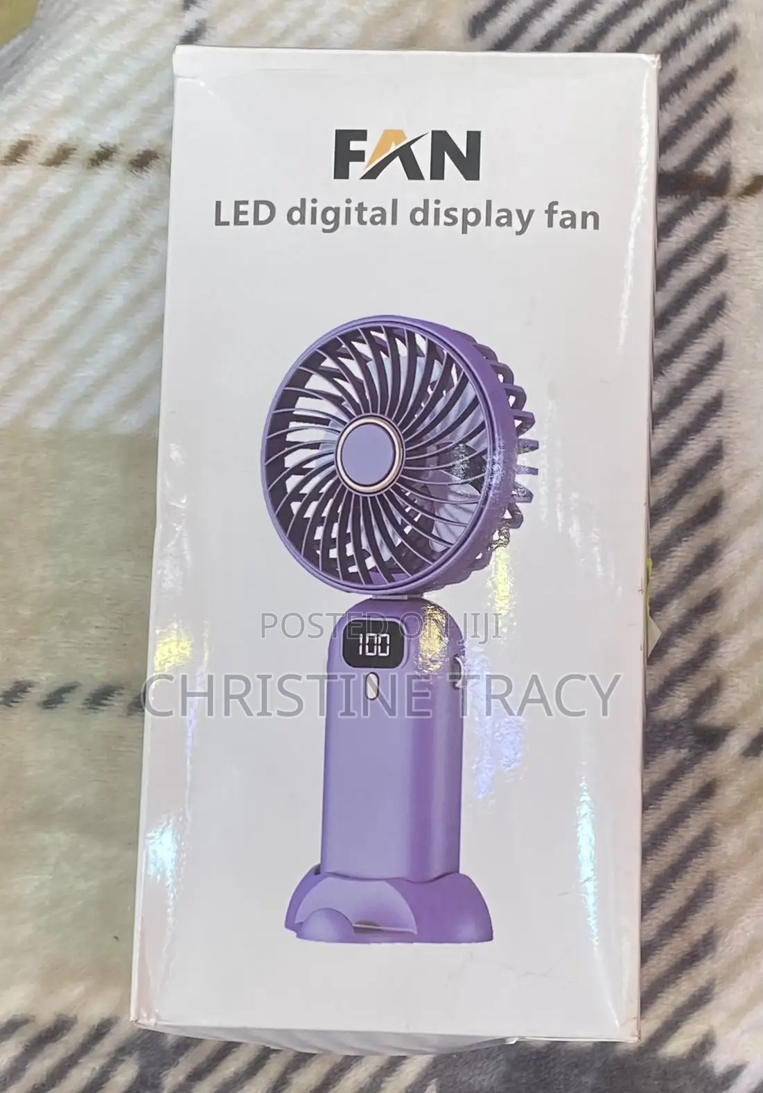 Led Digital Hand Fan