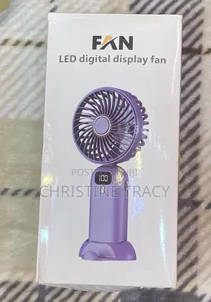 Led Digital Hand Fan