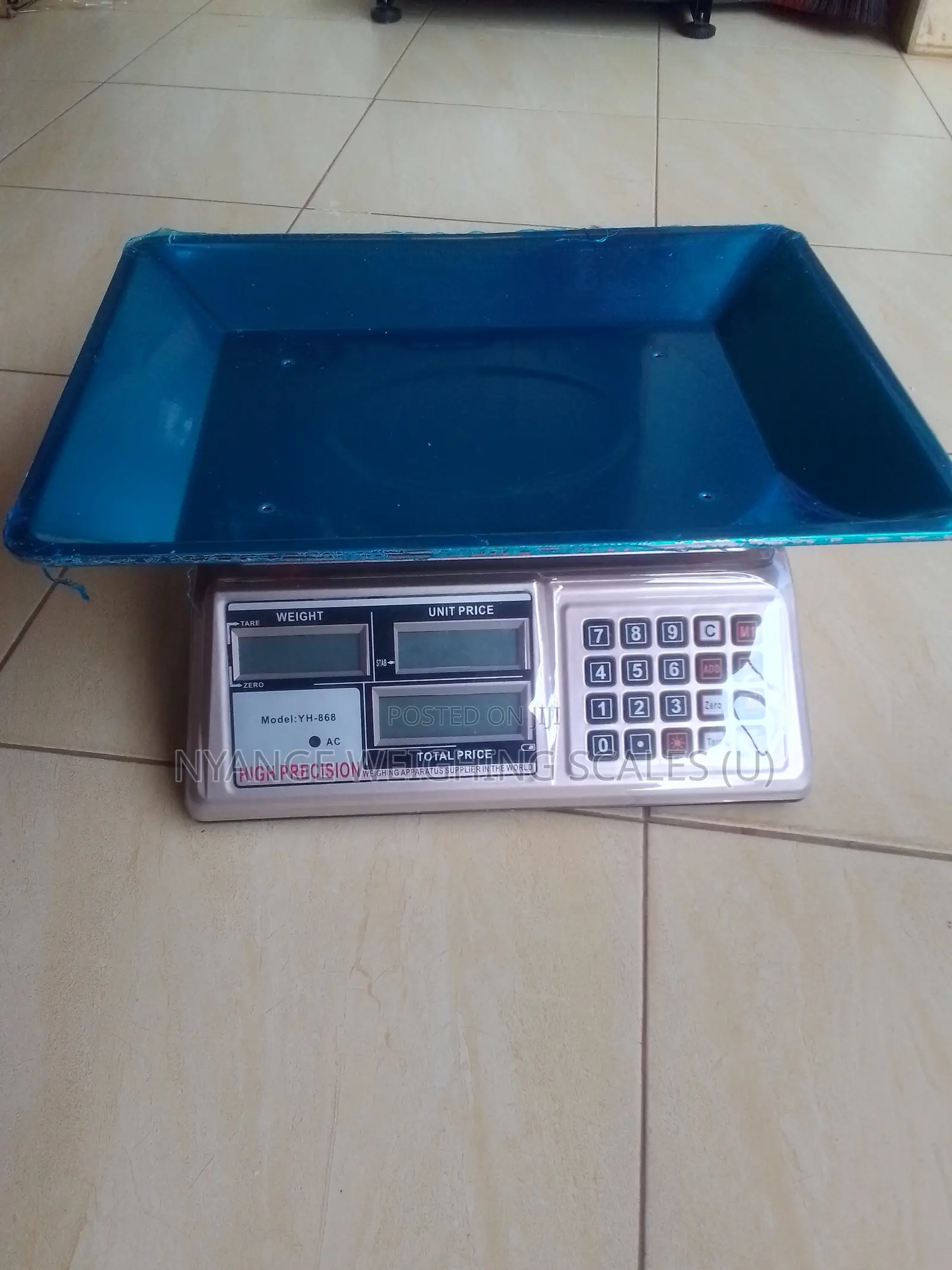60kg Tabletop Weighing Scale Poultry Farm Digital Weighing Scale