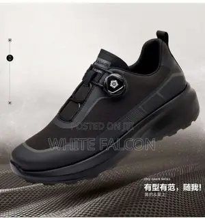 Anti-Slip Men’S Casual Shoes-Rubber Sole With Automatic Lock