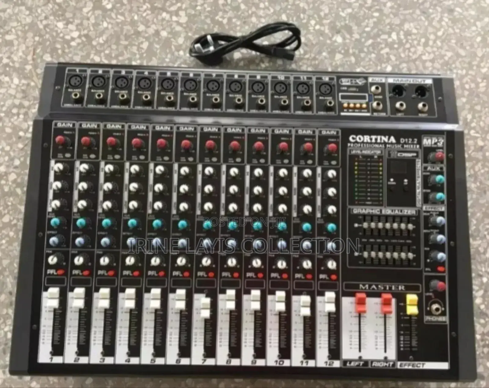 Cortina 8-channel Professional Mixer