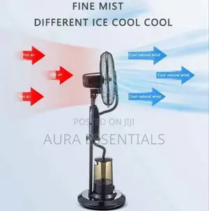 40cm Heavy Duty Pedestal Mist Fan